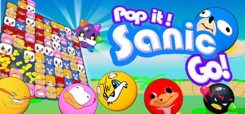 Popit Sanic Goo! Game Cover