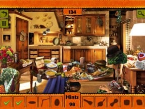 Restaurant Kitchen Hidden Object Image