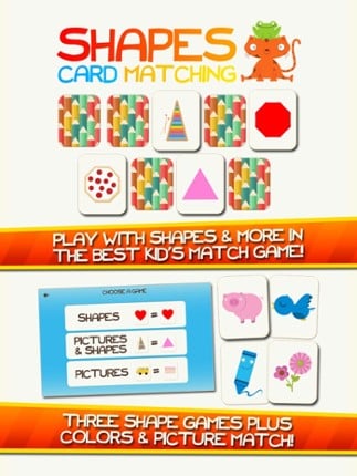 Shape Game Colors Free Preschool Games for Kids Image