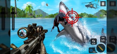 Shark Attack Simulator Game 3D Image