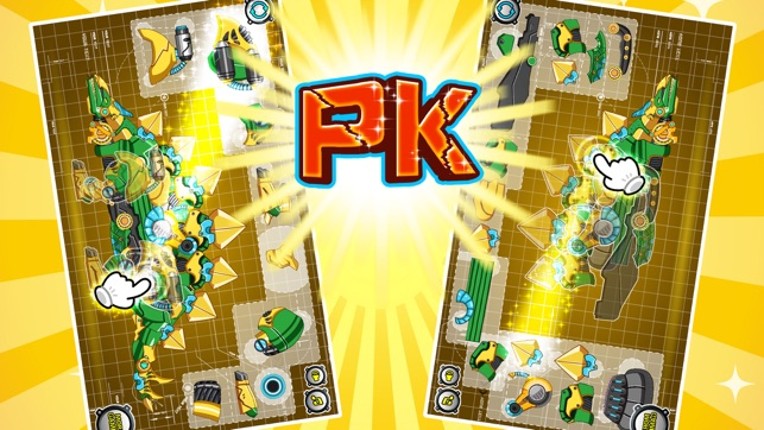 Steel Dino Toy: Mechanic Stegosaurus-2 player game screenshot