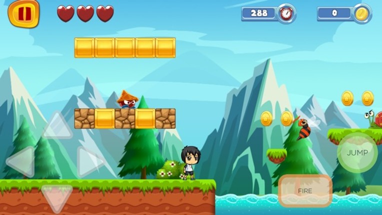 Super Kid Run - New Survival Adventure Games screenshot