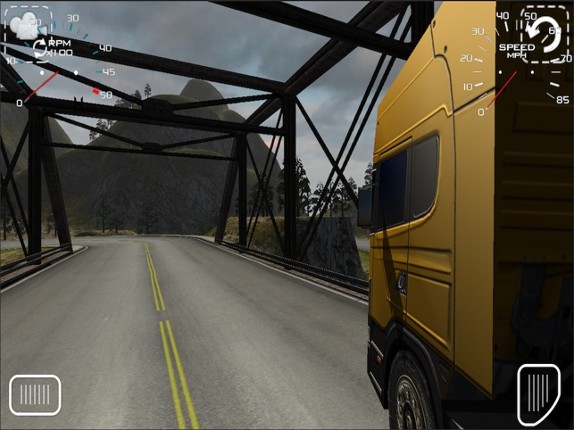 Truck Simulator Grand American Mountain Free screenshot