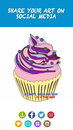 Ultimate Coloring Book - Free Food Coloring Book For Adults Image