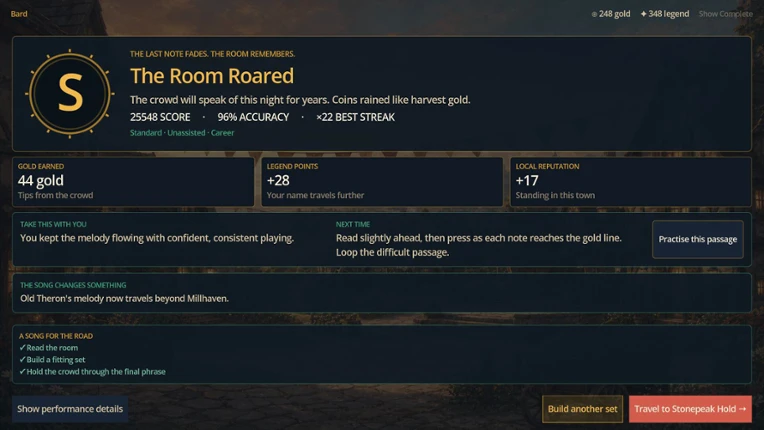 Wandering Bard screenshot