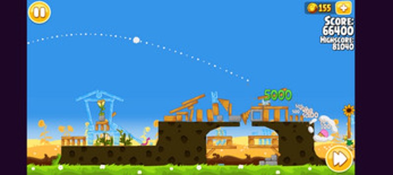 Angry birds Seasons screenshot