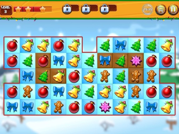 Christmas Holiday Crush Games screenshot