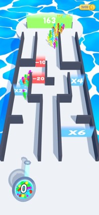 Crowd Maze 3D! screenshot