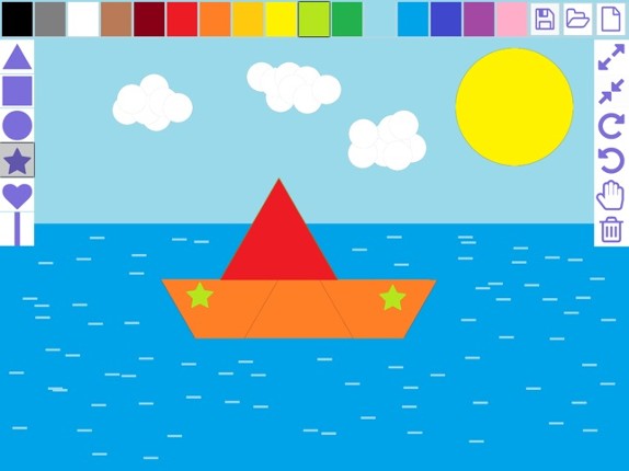 Easy draw with shapes screenshot