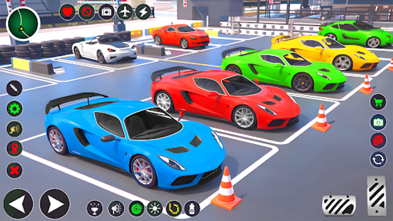 Multi Level Police Car Parking Image