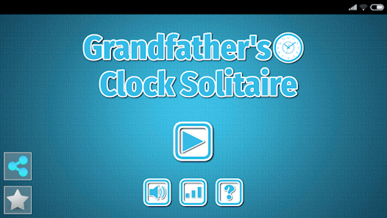 Grandfather's Clock Solitaire Image