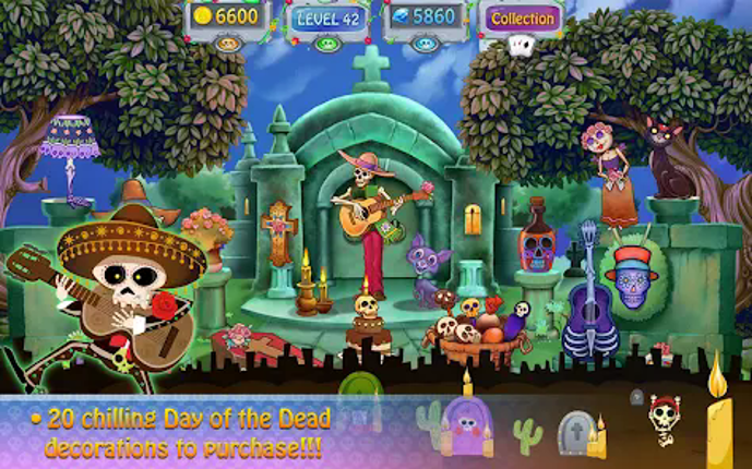 Halloween Solitaire: Muertos screenshot