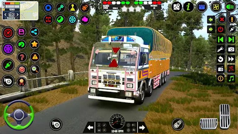 Indian Cargo Truck Sim Game 3D screenshot