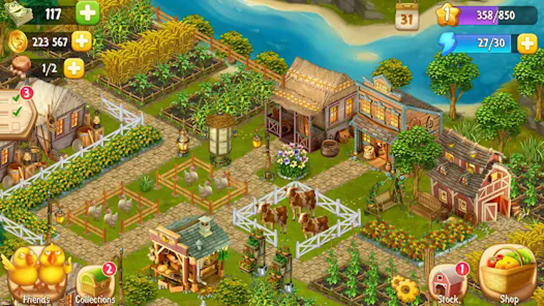 Golden Frontier・Farming Game Image