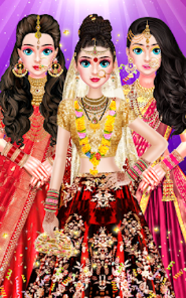 Indian Bride Makeup Dress Game Image