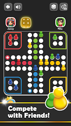 Ludo Trouble: Family Board Fun Image