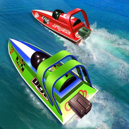 Speed Boat Racing Image