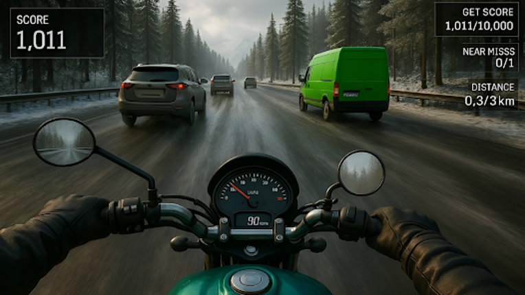 Real Moto Rider: Traffic Race screenshot