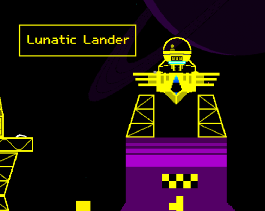 Lunatic Lander Game Cover