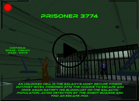 Prisoner #3774 Game Cover