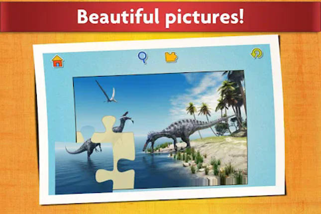 Dinosaurs Jigsaw Puzzles Game screenshot