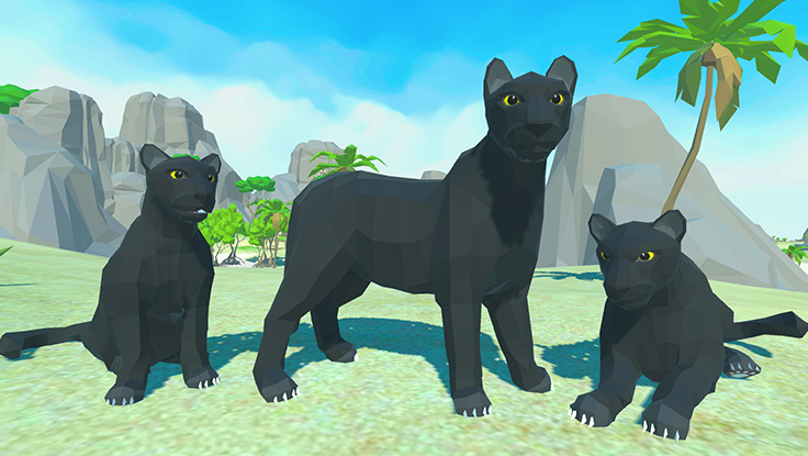 Games like Panther Family Simulator 3D