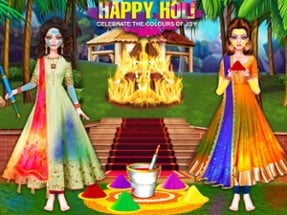 Gopi Doll Holi Celebration Fun Image