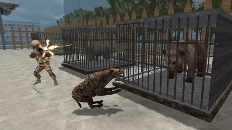 Hyena Rampage : Wild Animal Simulator 2017 screenshot