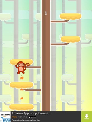Jumping Monkey-Tree Climbers screenshot