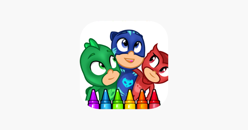 Mask Coloring Book Image