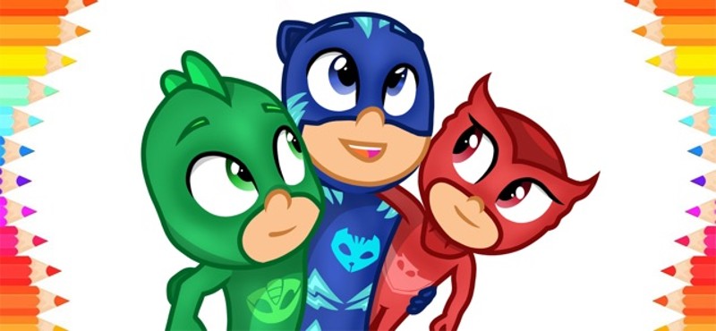 Mask Coloring Book screenshot