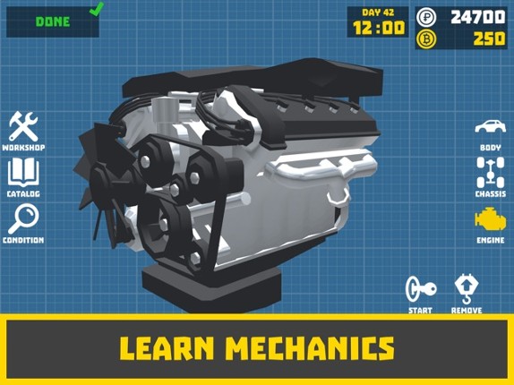 Retro Garage - Car Mechanic screenshot