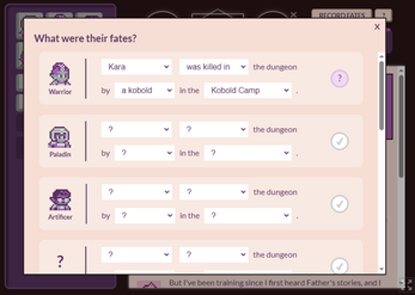 The Case of the Dungeon Descent Image