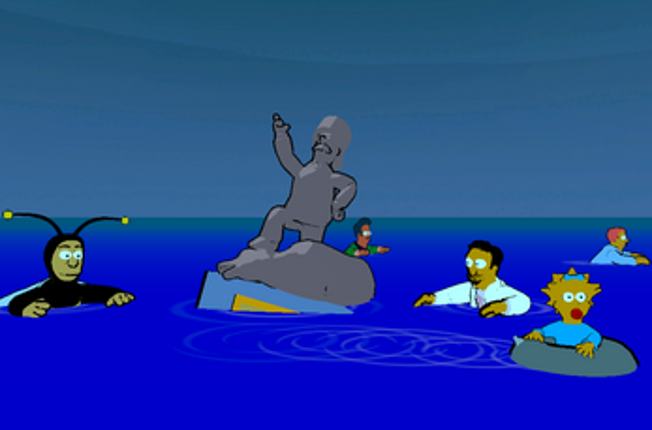 The Simpsons: Night of the Dolphin! screenshot