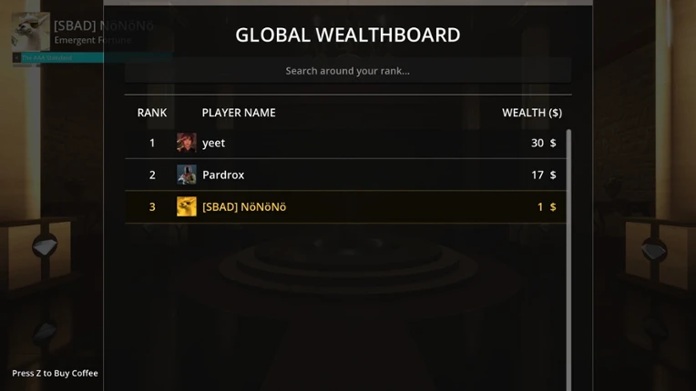 A Diamond Display screenshot