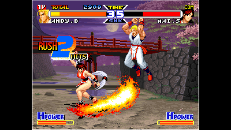 ACA NEOGEO REAL BOUT FATAL FURY SPECIAL screenshot