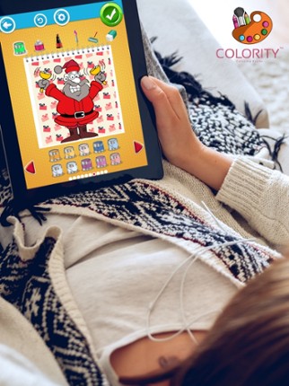 Christmas Coloring Pages Book screenshot