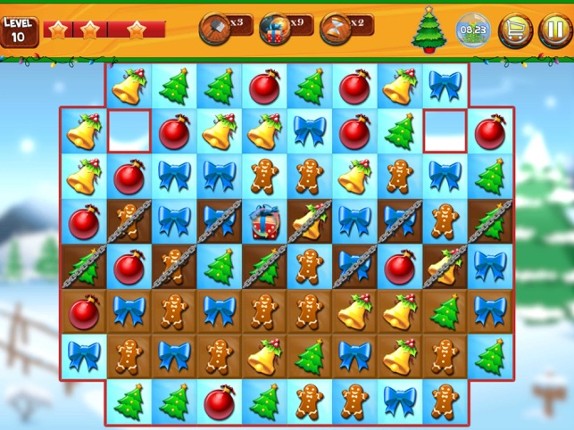 Christmas Holiday Crush Games screenshot