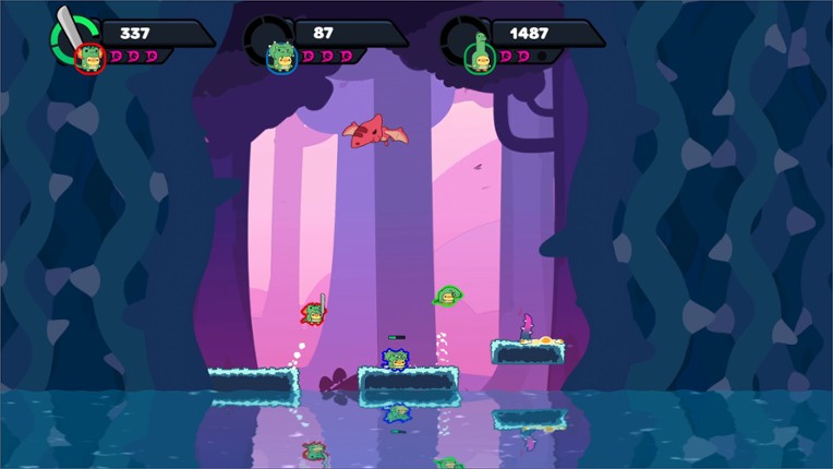Dino-Ducks Dash screenshot