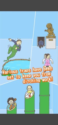 Ditching Work2 - escape game screenshot