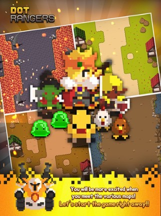 Dot Rangers Idle RPG screenshot