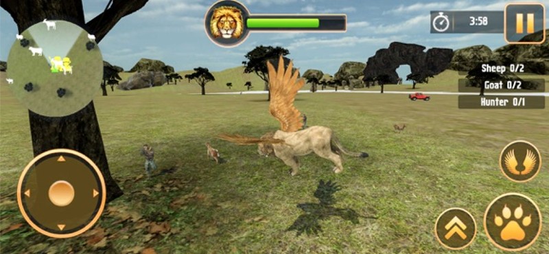 Flying Wild Animals Simulator screenshot