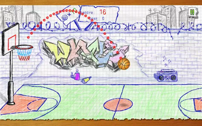 Doodle Basketball screenshot