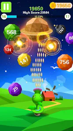 Rock Blast - Fire Ball screenshot