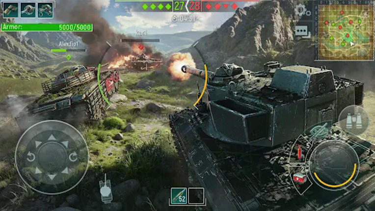 Tank Force: Battle Tanks Games Image