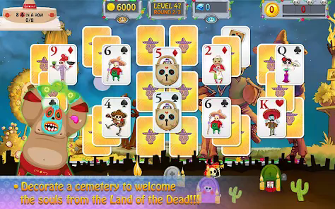 Halloween Solitaire: Muertos screenshot