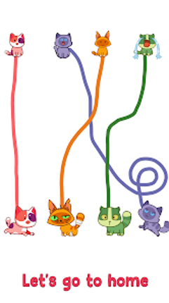 Cat Puzzle: Draw to Kitten Image