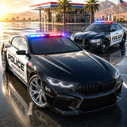 Car Driving : Police Game Image