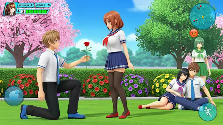 School Love Life: Anime Games screenshot
