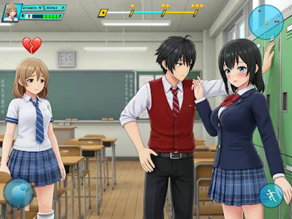 School Love Life: Anime Games screenshot